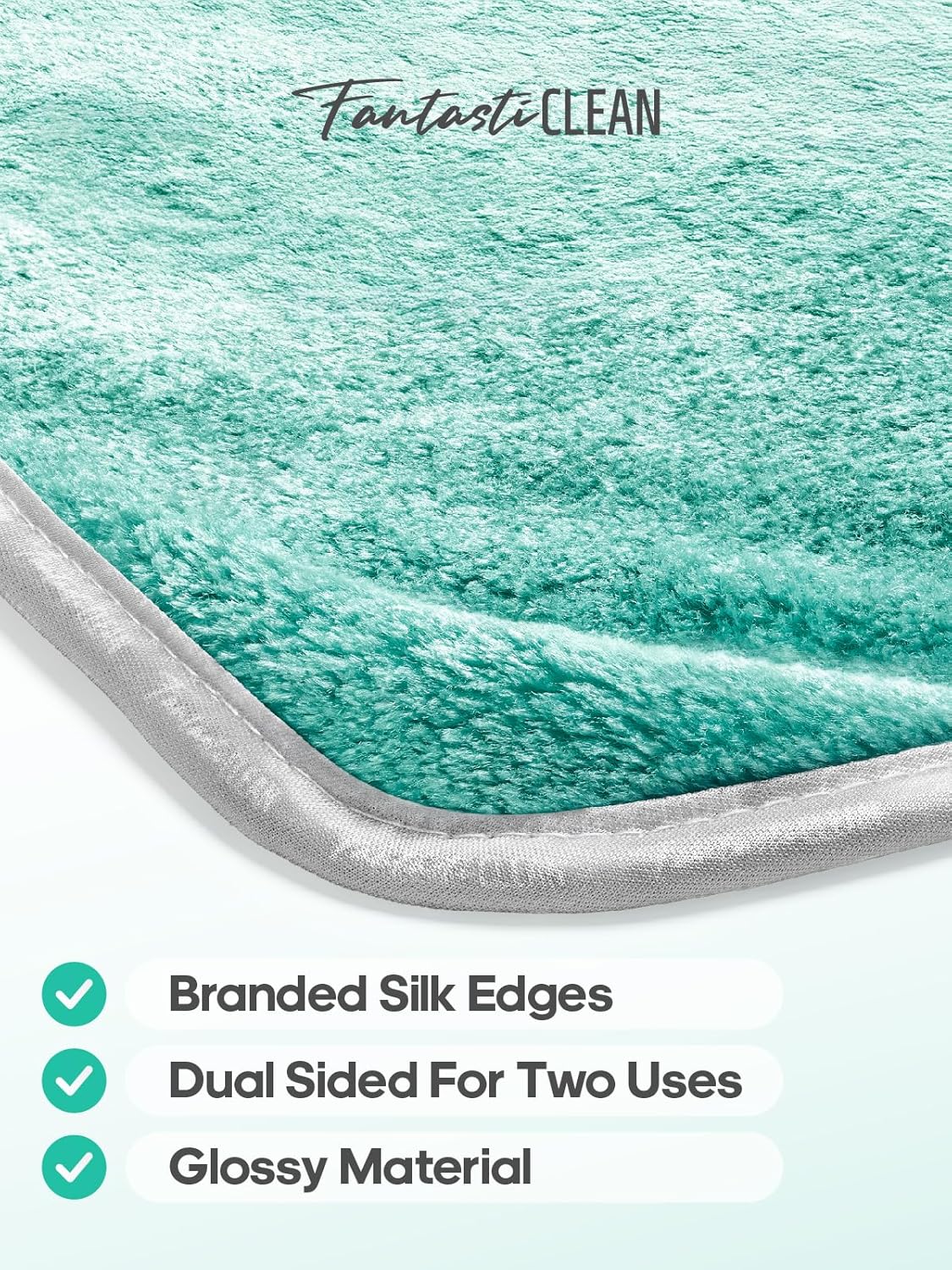 Fantasticlean Microfiber Car Detailing Towels, Car Drying Towel with Edge, Plush, Coral Fleece, 700GSM, 16" x 16", 6 Pack, Scratch-Free, Ultra Absorbent, Car RV Boat Home Cleaning (Grey and Green)