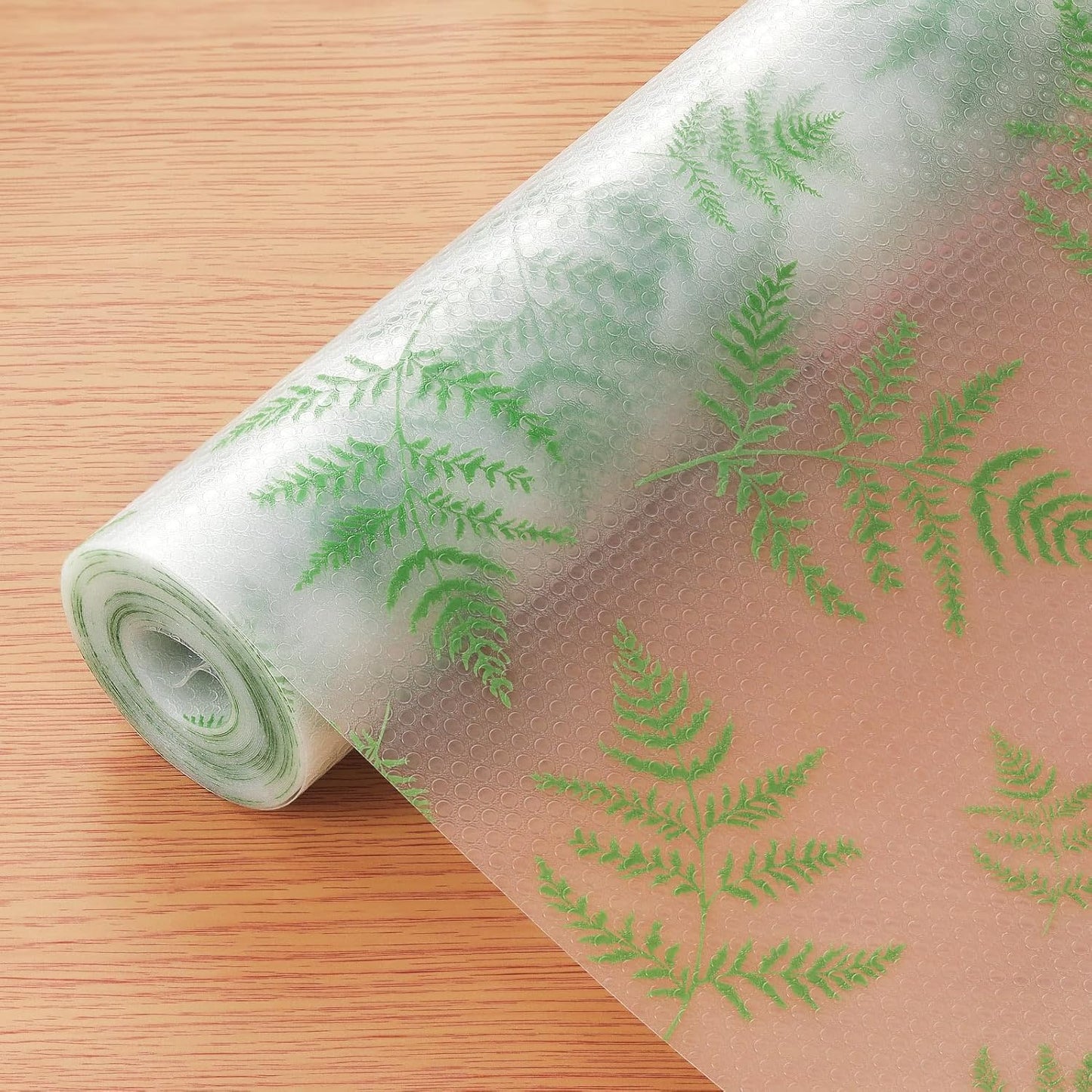 Cooyes Shelf Liners for Kitchen Cabinets Refrigerator Liners Waterproof & Oil-Proof Kitchen Cupboard Liner Drawer Mats EVA Material Non Adhesive Fridge Liner for Shelves