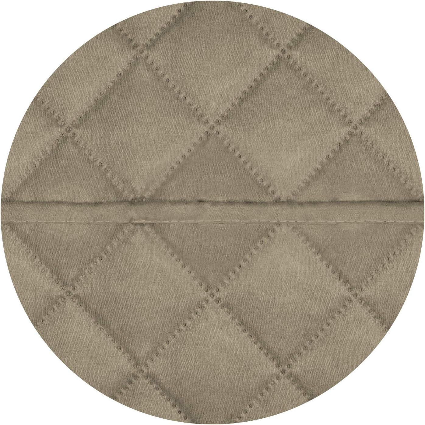 PureFit Reversible Quilted Sofa Cover, Water Resistant Slipcover Furniture Protector, Washable Couch Cover with Non Slip and Elastic Straps for Kids, Dogs, Pets (Small Recliner, Beige/Beige)