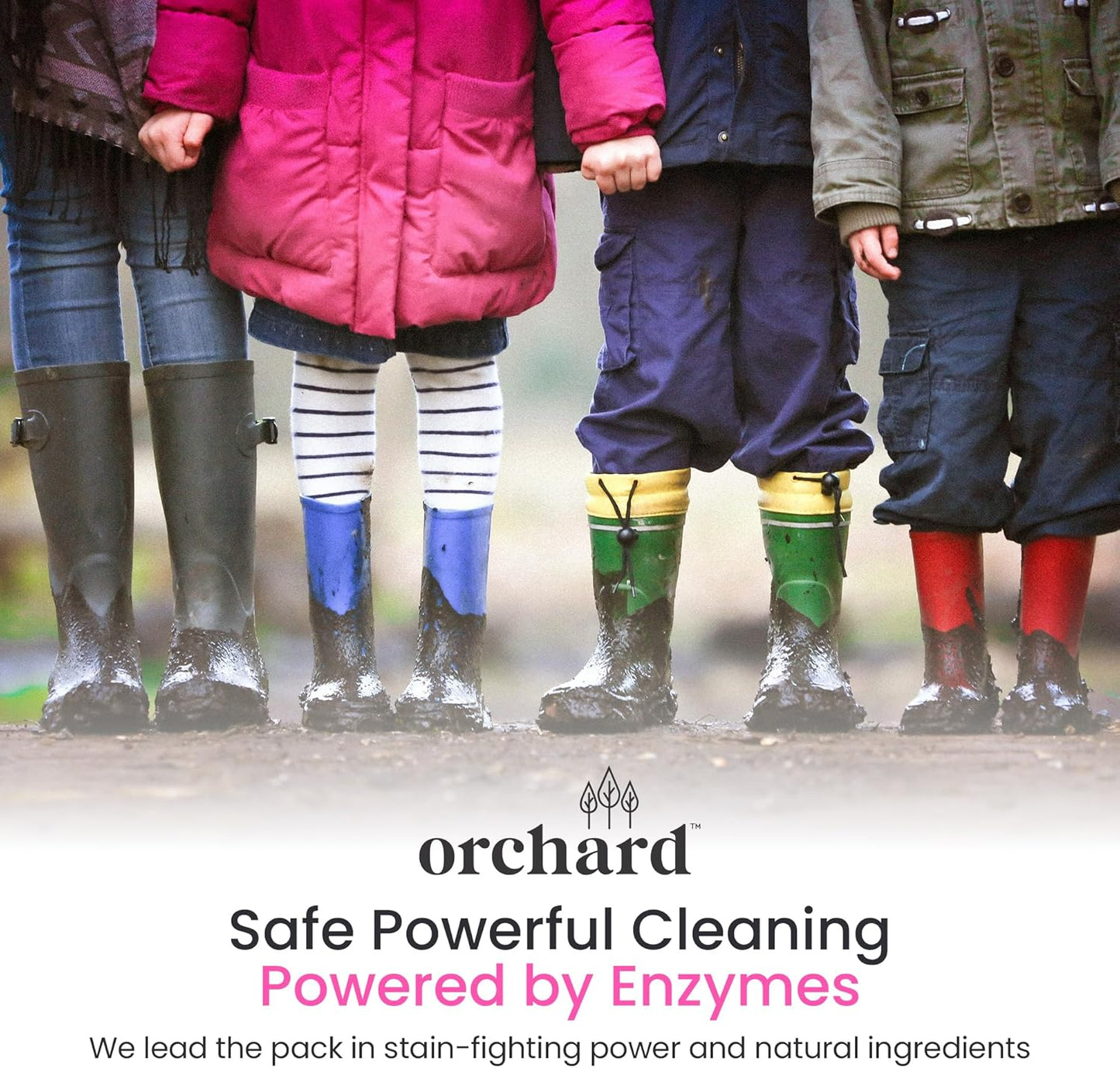 Orchard Laundry Detergent Powder Natural Deep Cleaning Laundry Powder for Sensitive Skin - Citrus - Plant Based Effective Ingredients - 65 Loads - Enzyme-Powered, Eco Friendly Detergent