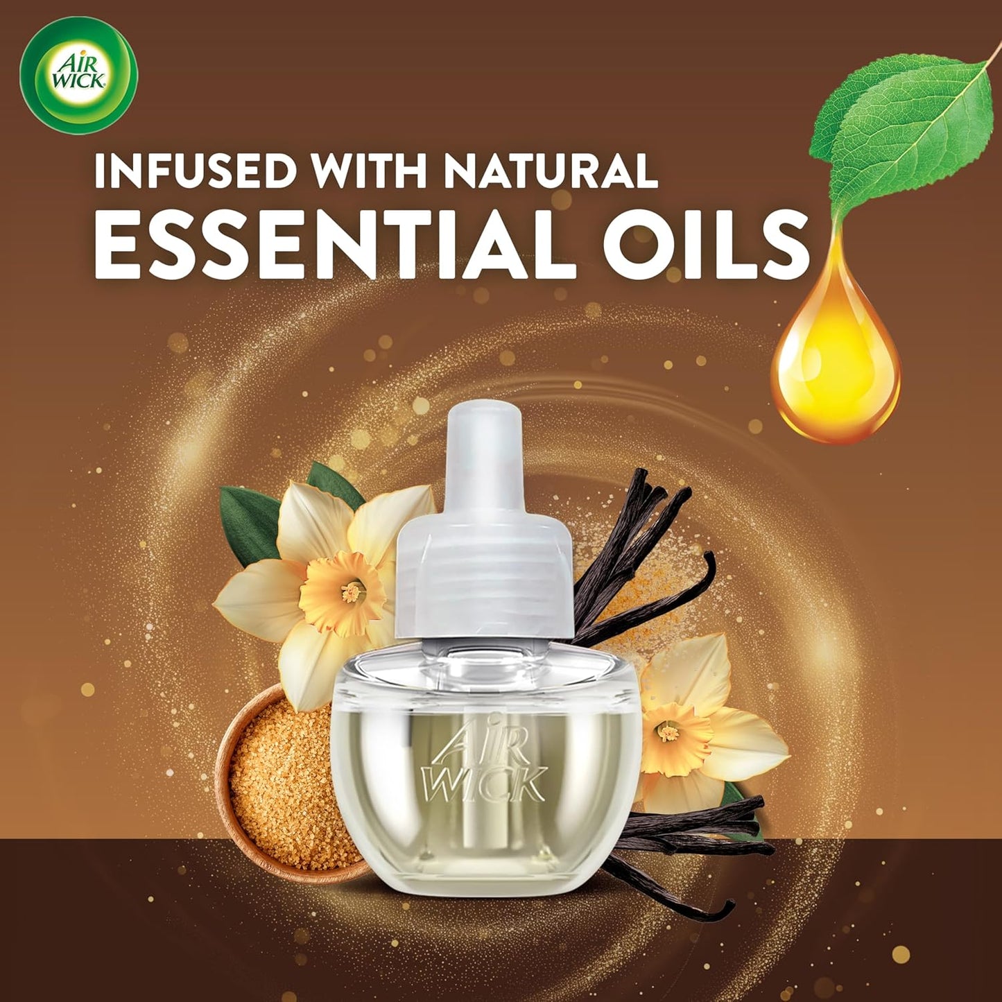 Air Wick Scented Oils 0+5 Brown Sugar and Vanilla