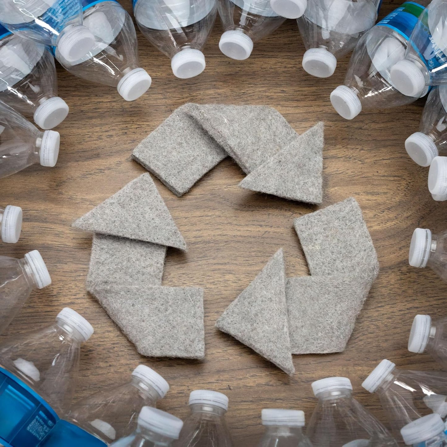 RUGPADUSA - Eco-Plush - 8'x10' - 3/8" Thick - 100% Felt - Extra Cushioned Rug Pad - Available in 3 Thicknesses, Many Custom Sizes