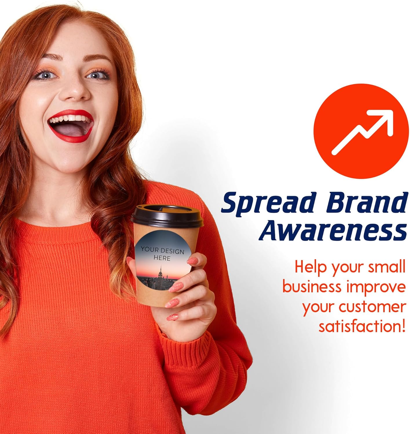 100 Custom Vinyl Stickers - Upload Your own Image, Text, Design, Logo - Personalized Logo Labels for Handmade, Packaging, Bottle, Jars, Candle, Brand Stickers (City, 4x4)