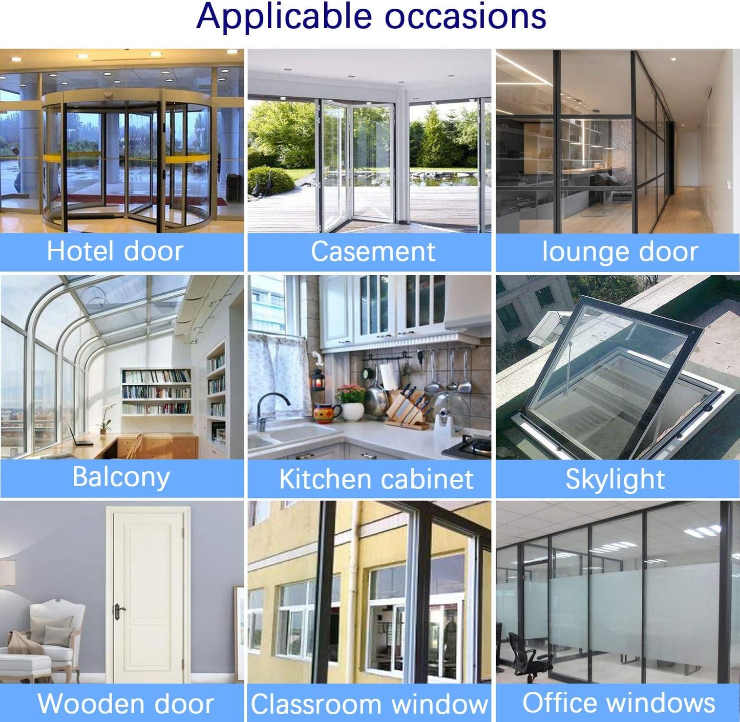 TAROSE Weather Stripping, 33 Feet, Transparent, 45MM, Silicone, Door Seal, Window Seal