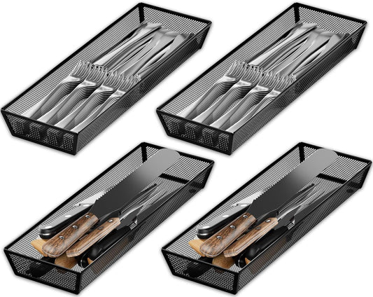 JANE EYRE kitchen drawer organizer - silverware utensil organizer for kitchen drawer,silverware tray in drawers
