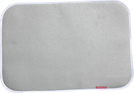 Premium Ironing Pad, Designed Especially for Quilters and Crafters, Classic, Silver, 17 in x 25 in