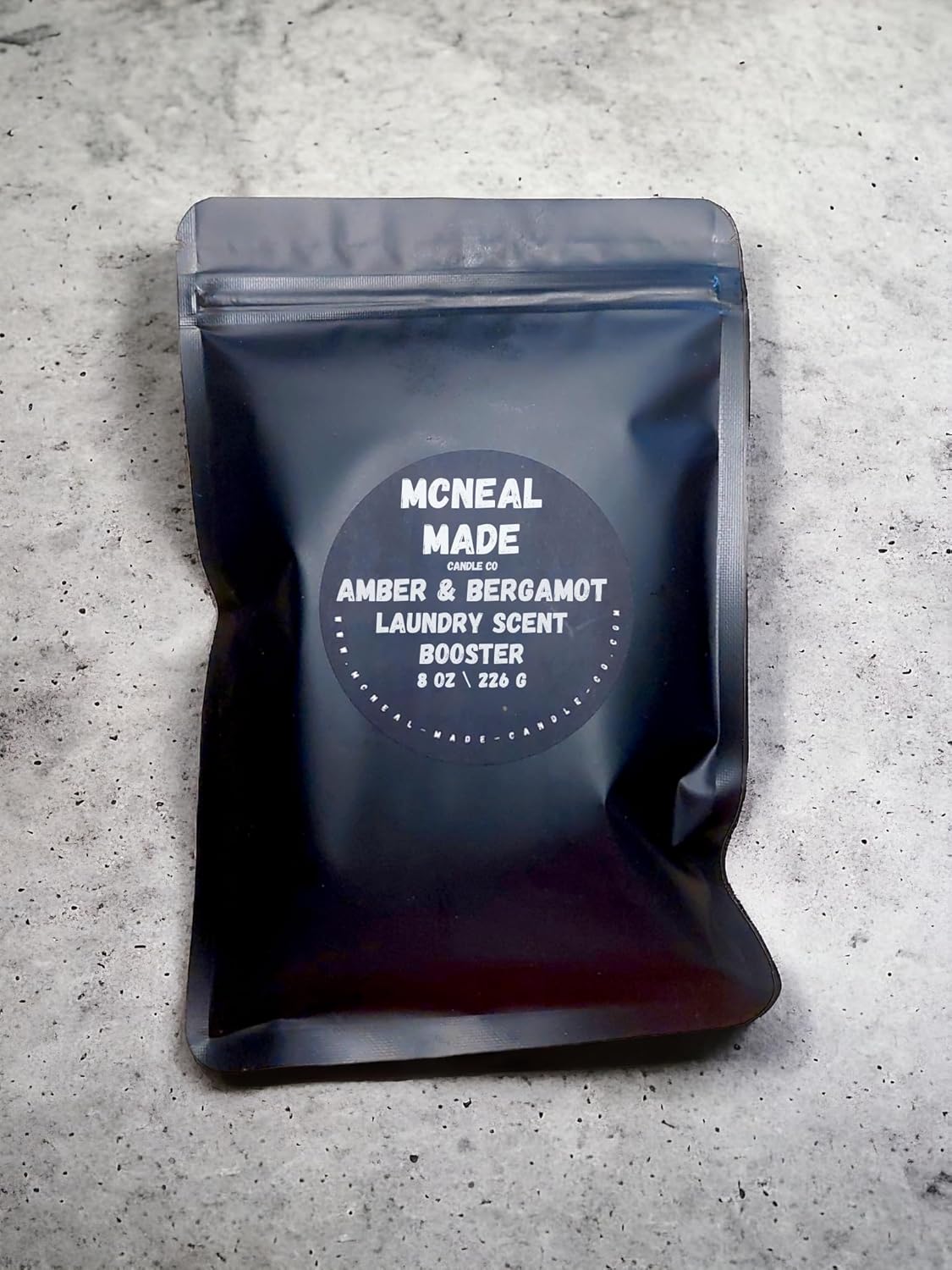 Luxury Laundry Scent Booster Perfume Fragrance Scented Amber & Bergamot (8 oz)