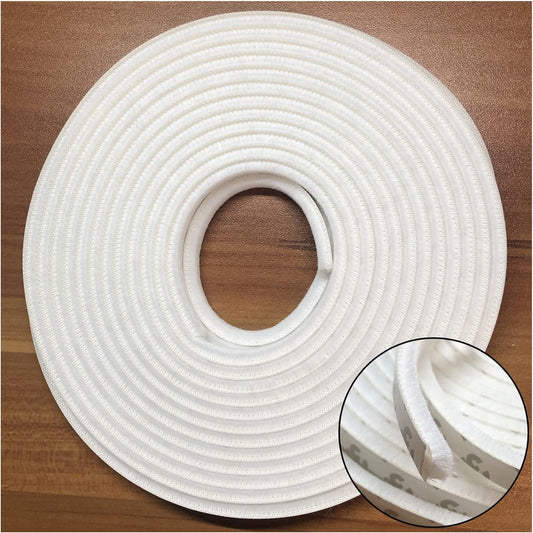 65FT Weather Stripping Brush for Sliding Windows/Doors, Pile Self Adhesive Seal Strip Brush Weatherstrip for Soundproofing