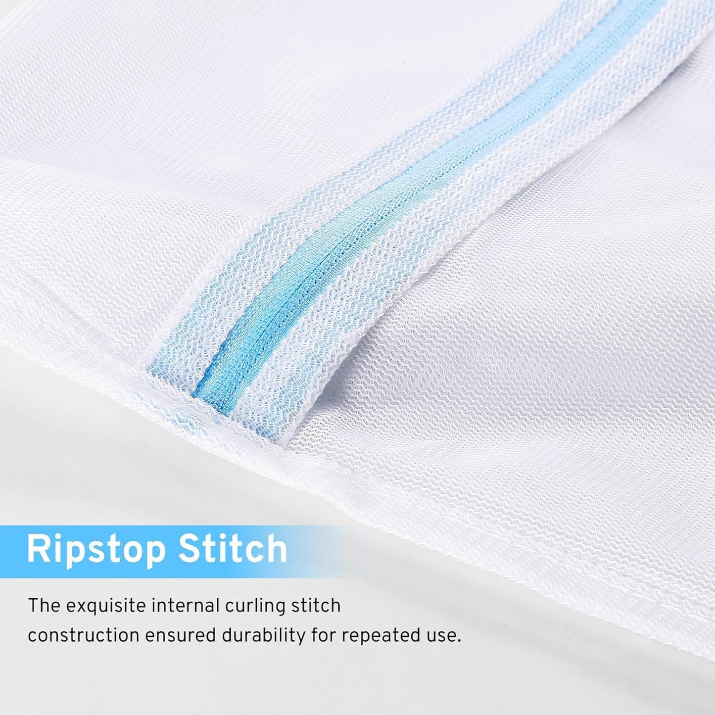 3 Pack 3 Size Mesh Laundry Bags Set for Delicates with AUTO-Lock Zipper, Lingerie Bags for Washing Delicates, Laundry Bags Mesh Wash Bags, Delicates Laundry Bag for Jeans,Blouse,Stocking,Bra