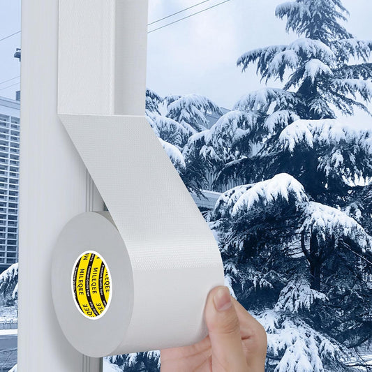 Cloth Duct Window Seal Strip Tape for Winter, 2.75in x 66FT, Weather Stripping Sealing Insulation Tape for Door, Weather Tape for Windows to Keep Cold Out, Window Sealer Draft Blocker
