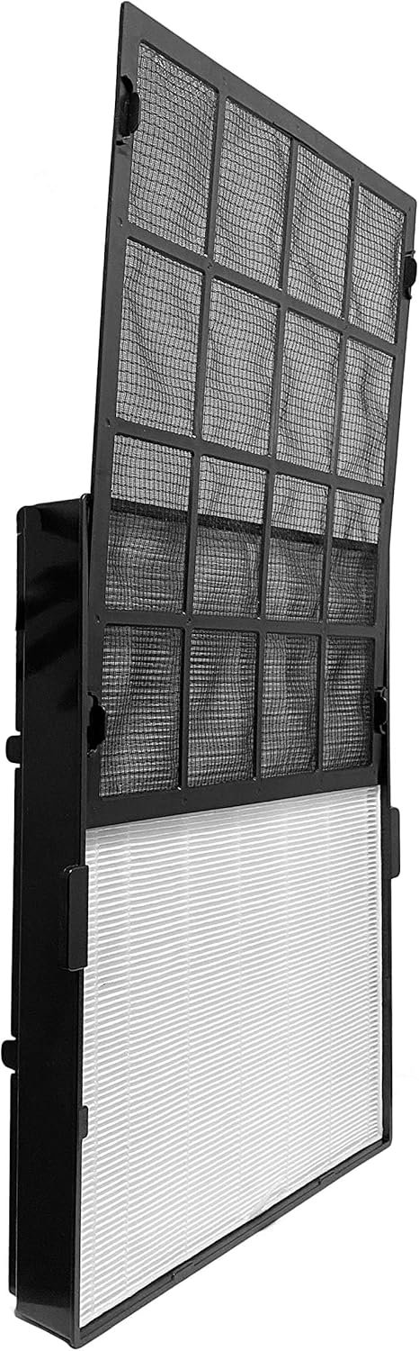 Nispira True HEPA Replacement Filter B Compatible with Winix Air Purifier Model 9500 U300 P300 WAC9000 WAC9500 WAC5000 WAC5000b WAC5300 WAC6300 WAC5500. Compared to Part 114190 1 Set