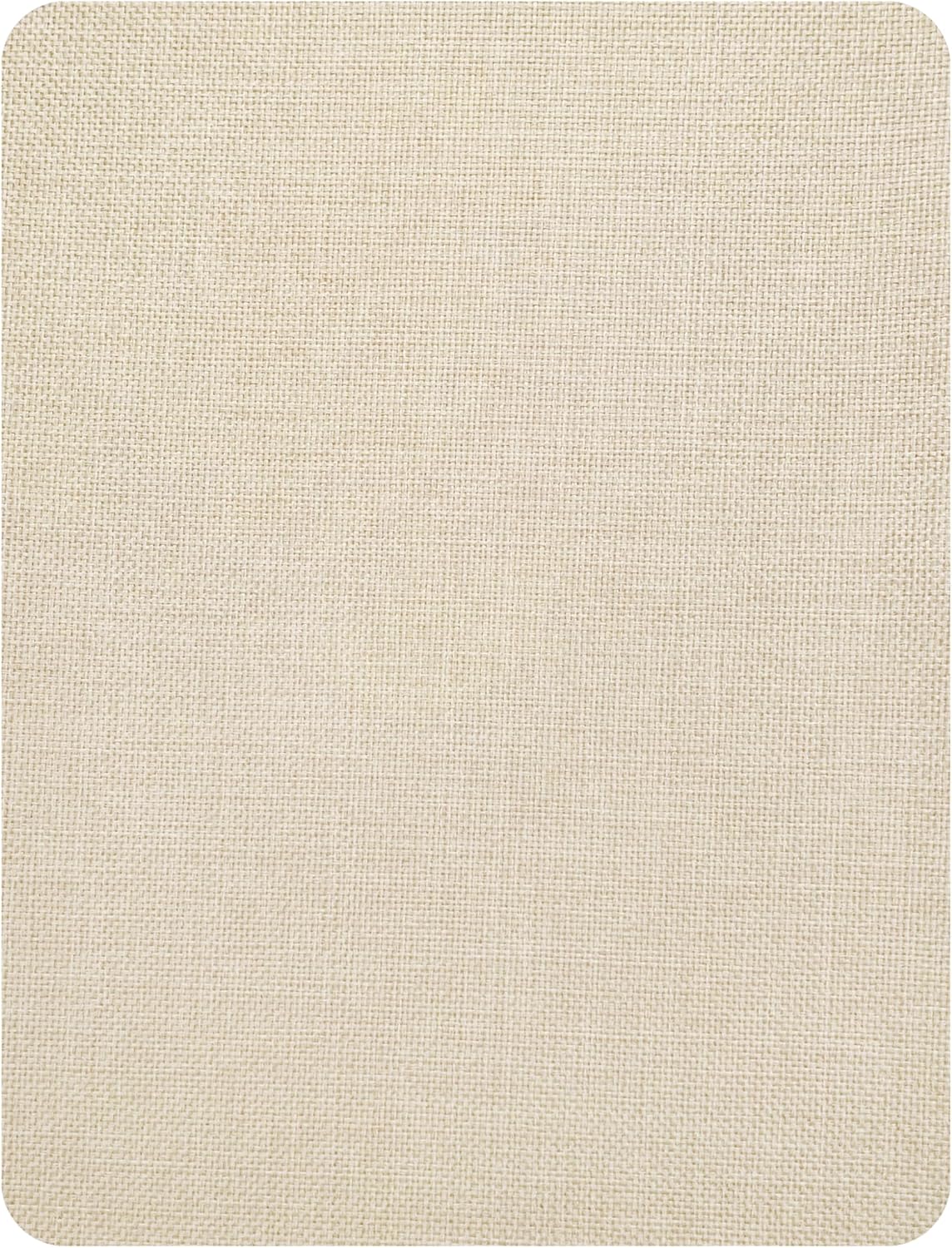 KING MOUNTAIN Coarse Linen Repair Patches, Self-Adhesive Linen Fabric Patches, 8X11 inch Extra Size, Multi Color, Can be Used for Linen Sofa Repair and Linen Clothes Repair(8" x 11",Light Beige)