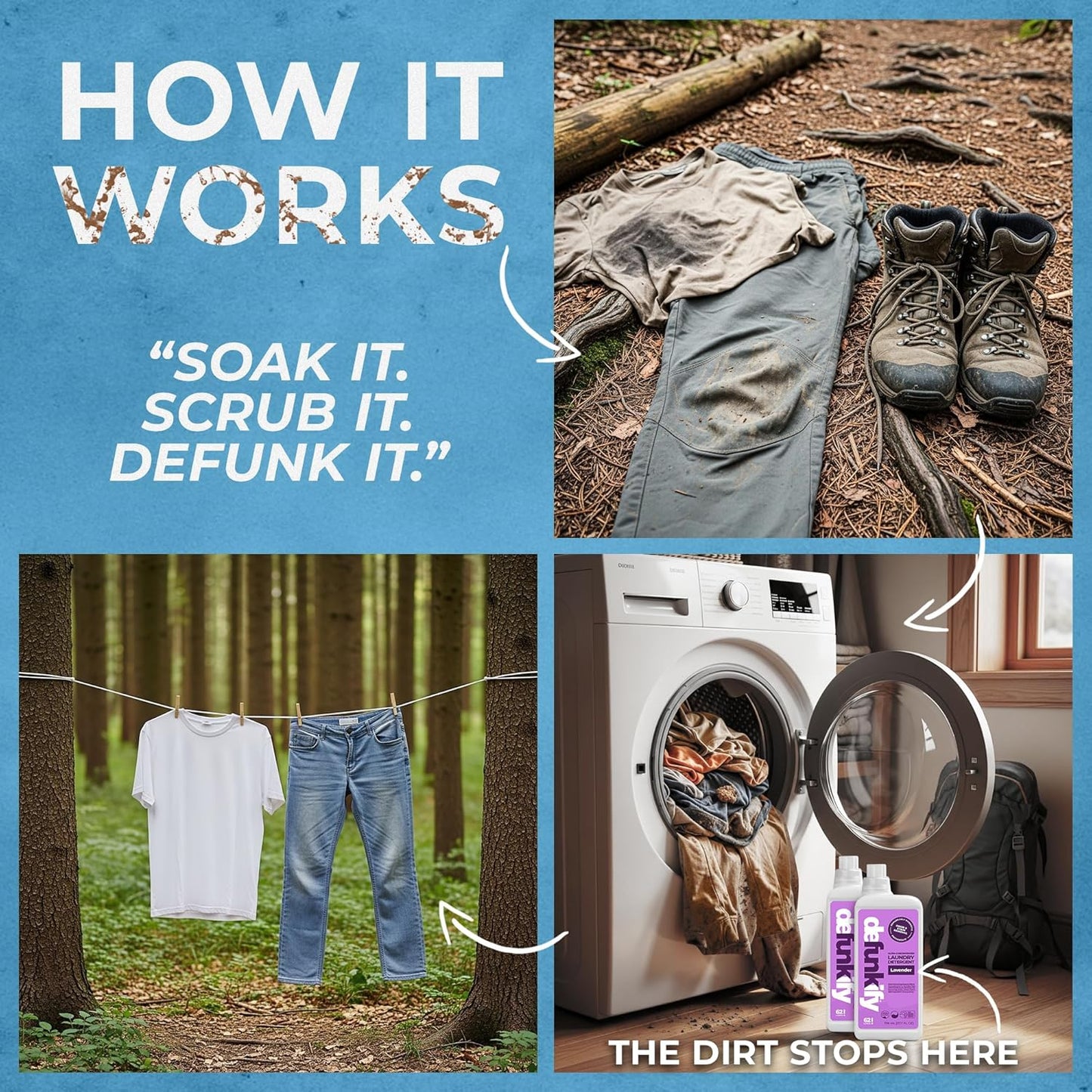 Laundry Detergent 62 Load/37.7 FlOz (2-Pack). 'Lavender' Liquid Laundry Detergent for Sensitive Skin. 'ProvenSafe' Laundry Soap Washing Detergent w/Odor & Stain Remover for Activewear & All Fabrics