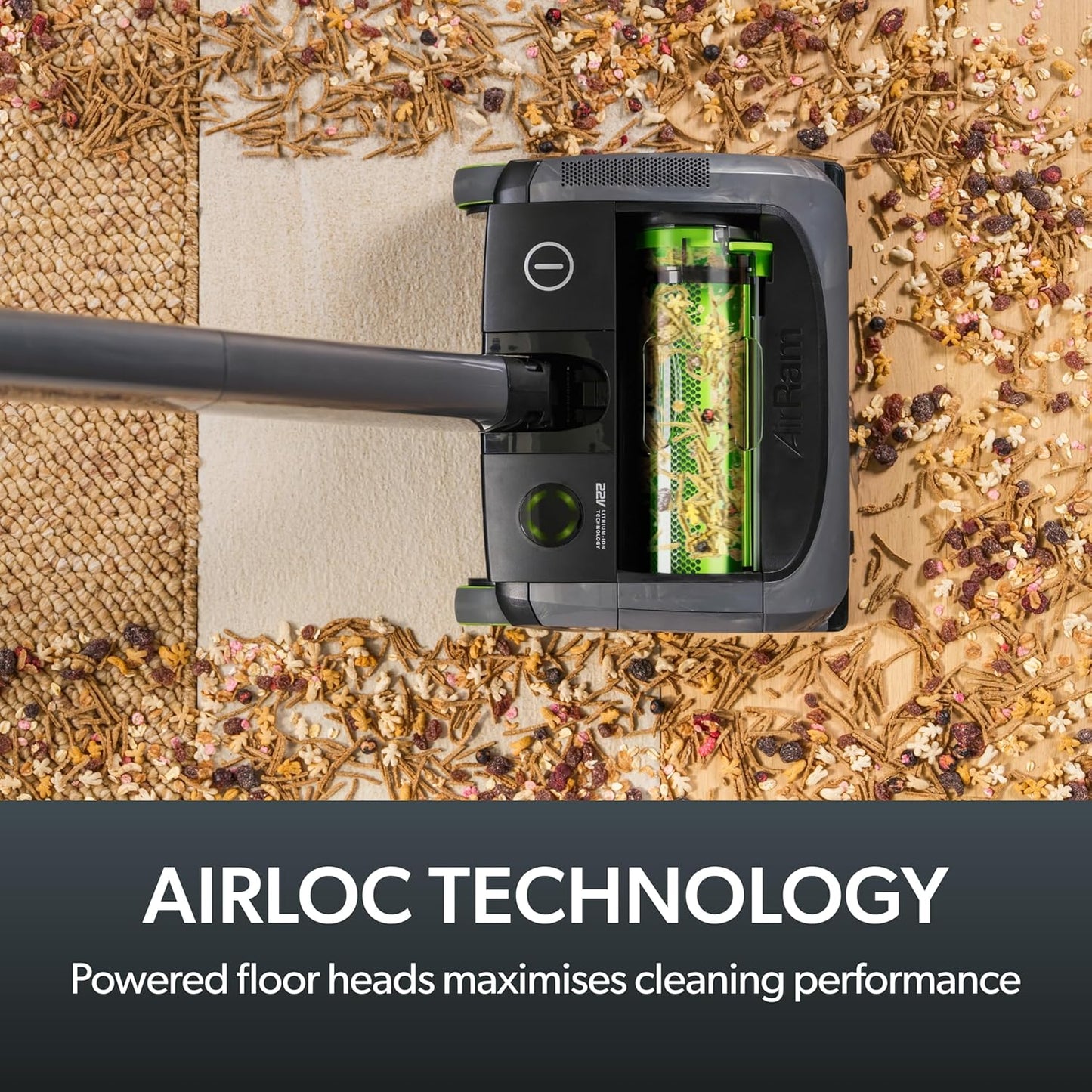 Gtech AirRam MK2 and Multi MK2 Cordless Vacuum Cleaner Bundle - Includes The AirRam 2 Upright and The Multi Portable Handheld - Rechargeable 22V Lithium Ion Battery - Perfect for Stubborn Pet Hair