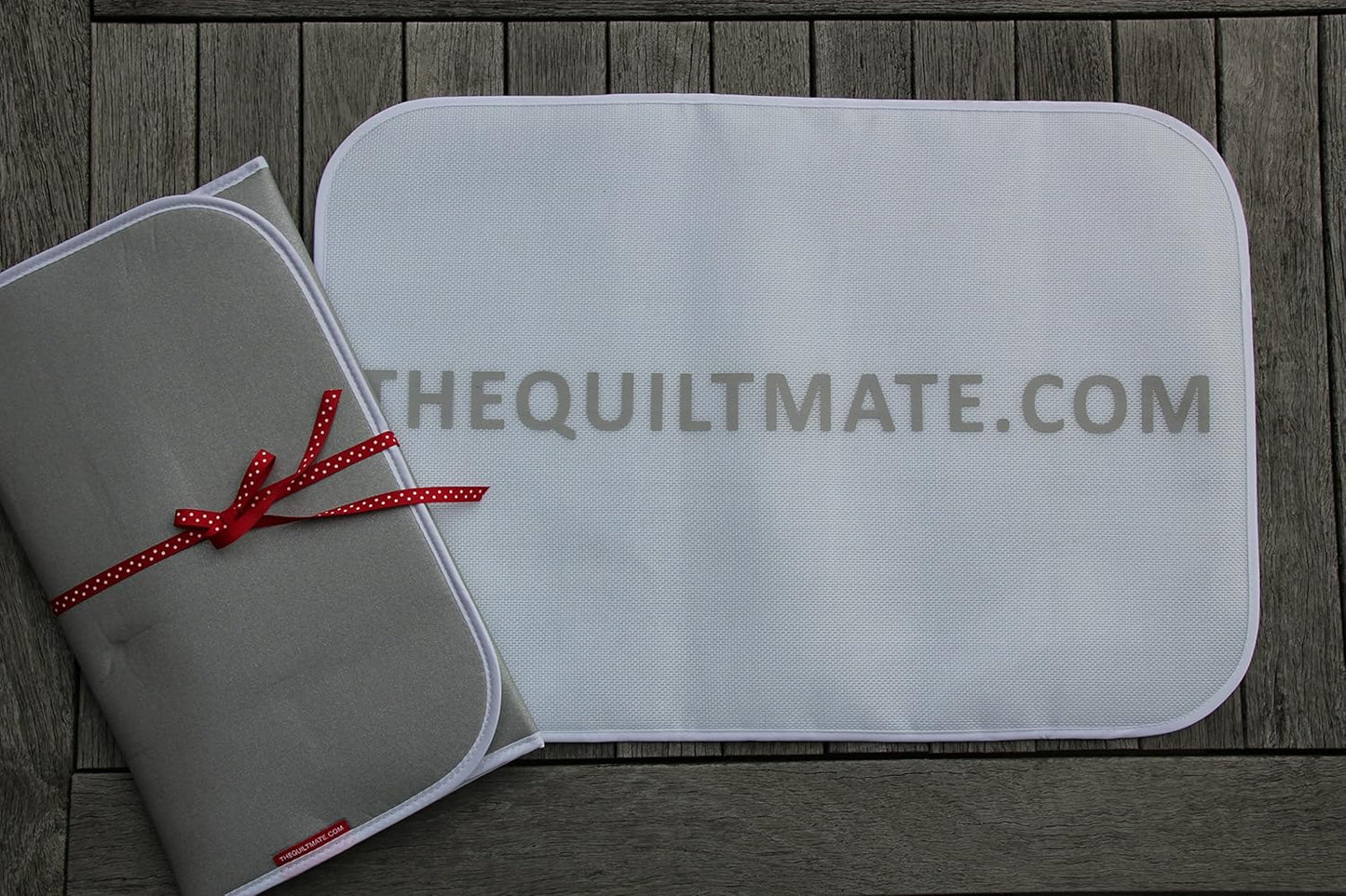 Premium Ironing Pad, Designed Especially for Quilters and Crafters, Classic, Silver, 17 in x 25 in