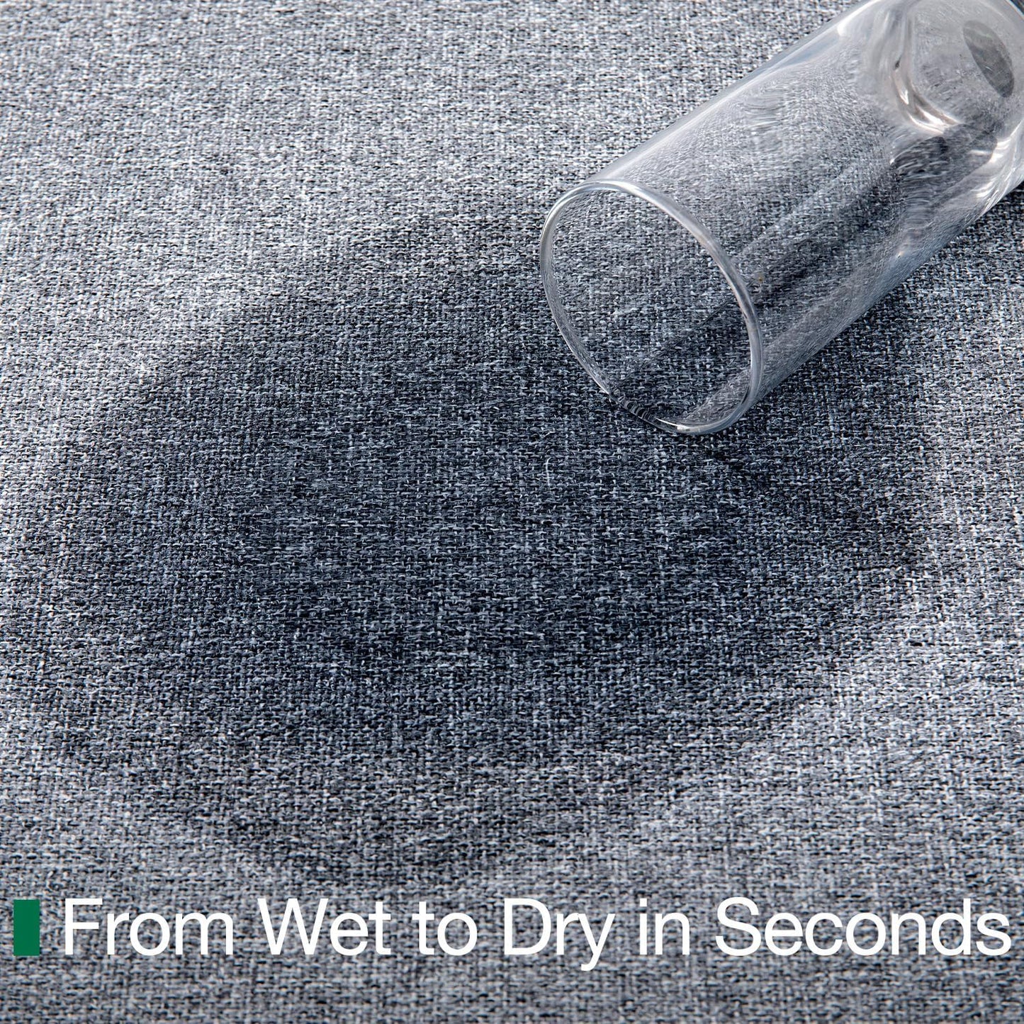 LUMI Ultra Thin Door Mat for Entryway,18"x59" Low Profile Non Slip Rubber Backing Indoor Doormat, Easy Clean Welcome Entrance Mat for Inside House, Patio,Light Grey