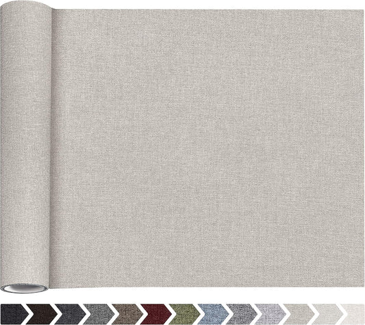 Fine Linen Repair Patches, Self-Adhesive Linen Fabric Patches, 12X40 inch Extra Size, Multi Color, Can be Used for Linen Sofa Repair and Linen Clothes Repair(12" x 40",Rice Coffee)